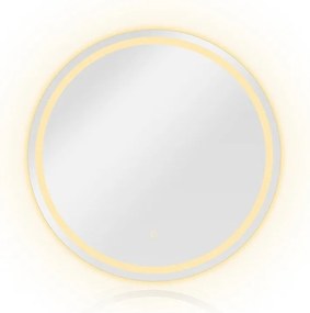 Стенно огледало със светлина ø 70 cm Celeste – Bonami Essentials