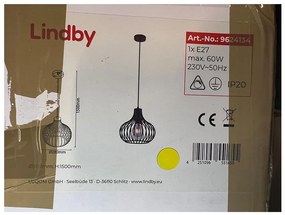 Lindby - Пендел FRANCES 1xE27/60W/230V