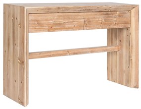 Конзола Home ESPRIT Жълт Ела Дървен MDF 120 x 40 x 80 cm