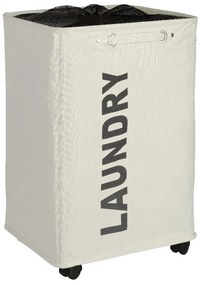 Бежов кош за пране Quadro, 79,2 л - Wenko