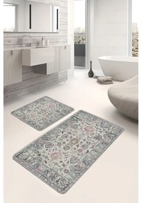 Сиви изтривалки за баня в комплект от 2 броя 60x100 cm - Mila Home