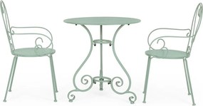 Стоманена кръгла градинска масичка ø 70 cm Etienne – Bizzotto