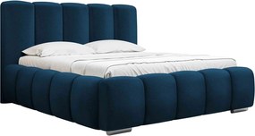 Επενδυμένο κρεβάτι Wizko-Mple Skouro-140 x 200