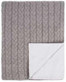 Сиво одеяло Sommar, 130 x 170 cm - Tiseco Home Studio