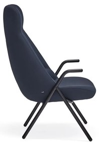 Тъмносиньо кресло , височина 114 cm Dins - Teulat