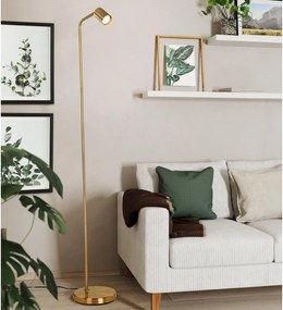 Eglo 901866 - Подова лампа RIGOMAGNO 1xGU10/5W/230V златна