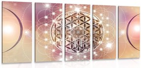 картини от 5 части – Очарователна Мандала