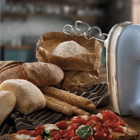 Разопакован: Ръчен миксер Ariete VINTAGE 1548/05, 450W, 5 скорости, Турбо, Небесносин