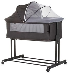 CHIPOLINO Мини кошара - кошче с падаща преграда ZEN ОБСИДИАН