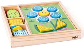 Woody - Дървена мозайка за най-малките - Цветове и форми