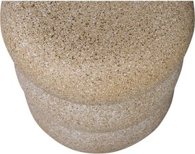 Кръгла градинска масичка от декор от камък ø 40 cm Laurel – WOOOD