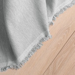 Светлосиво покривало за легло от шенил 220x240 cm Talo – Filumi