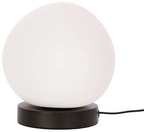 Черно-бяла настолна лампа (височина 19 cm) Stones – Candellux Lighting