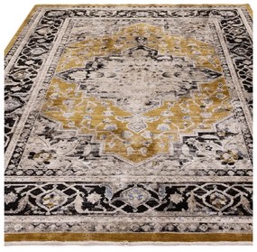 Жълт килим в цвят охра 120x166 cm Sovereign - Asiatic Carpets
