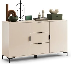 Скрин ЛАНА K-150S Бежов (Шампанско) - СТОЯЩ ШКАФ С 2 ВРАТИ С ЧЕКМЕДЖЕТА