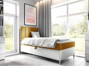 Тапицирано легло Junior Maja I-Portokali-Aristera-100 x 200