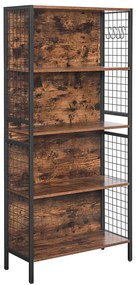 Библиотека NAVARO в кафяво/черно