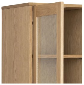 Витрина от дъбов декор 80x178 cm Nagano - Actona