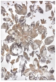 Сиво-кафяв килим 57x90 cm Shine Floral - Hanse Home