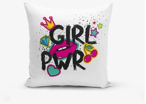 Детска калъфка за възглавница 43x43 cm Girl Power – Mila Home