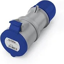 Scame Промишлен подвижен контакт 2P+Е 32A IP54 серия Optima  - 313.3243