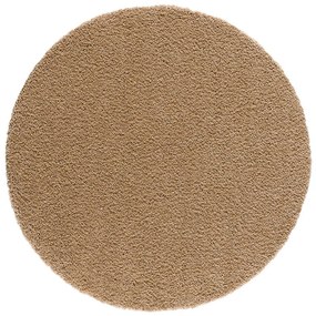Светлокафяв кръгъл килим ø 130 cm Norge – Universal