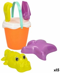 Комплект плажни играчки Colorbaby Ø 18 cm полипропилен (15 броя)