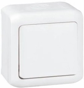 Legrand Бутон IP44 открит монтаж цвят Бял Forix - 782364