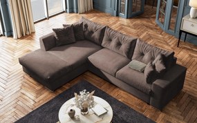 Разтегателен ъглов диван Рим