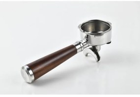 Еспресо машина Finlux FEM-1965M, 2450W, Италианска ULKA помпа 20 bar, 2.2 л, 250 гр, Вградена мелачка с 15 настройки, Инокс