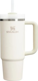 Кремав термос със сламка от неръждаема стомана 890 ml Quencher H2.O FlowState™ Tumbler Cream 2.0 – Stanley