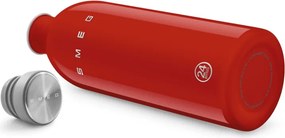 Бутилка Smeg Urban WBF02RD, 1 л, Херметично затваряне, Без ВРА, Неръждаема Стомана, Червена