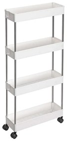 Мобилна количка за съхранение MARGE бяла