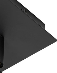 Черен квадратен прожектор за баня IP44 с WiFi GU10 - Ducha