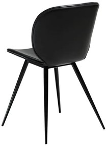 Черен кожен стол Cloud - DAN-FORM Denmark