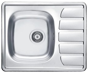 ALVEUS 1098940 - Кухненска мивка ZOOM 61,5x50 см сатен, за горен монтаж