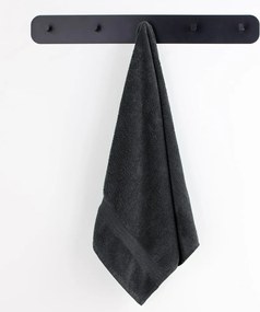 Тъмносиви памучни хавлии и кърпи за баня в комплект от 4 бр. от тери Marina – Restilo