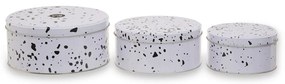 Метални кутии в комплект 3 бр. за торти Speckled – Premier Housewares
