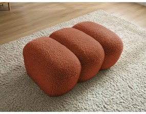 Табуретка от прежда с примки от букле в тухлен цвят Hippolyte – Bobochic Paris