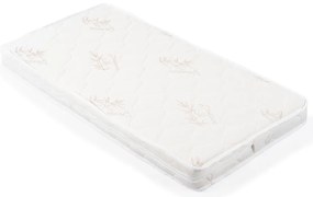 МОНИ HUGZZZ Матрак пяна калъф от бамбук 60/120/10 см. БЯЛ