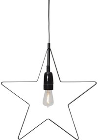 Черна светлинна декорация с коледен мотив Orbit - Star Trading