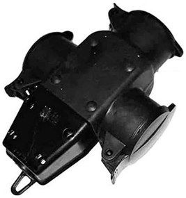 Power socket EDM С капак Гума 3500 W 250 V (4,8 mm)