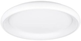 Бяло LED затъмняващо се осветително тяло за таван Cardona – Trio