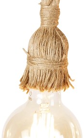 Интелигентен висящ аплик черен 6-светлина с Wi-Fi G95 - Plural