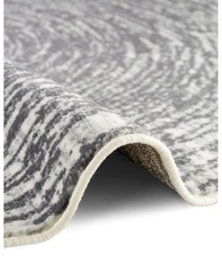 Сиво-кремав кръгъл килим ø 160 cm Gloria Cavallo – Hanse Home