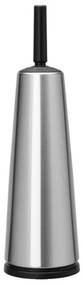 Четка за тоалетна Brabantia ReNew 107870, 42 см, Дискретен дизайн, Инокс/мат