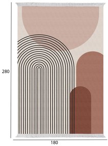 Килим 180х280 - HM7723.48 многоцветен