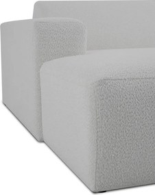 Бял модулен диван от букле (ляв ъгъл) Roxy – Scandic