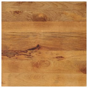 371675 vidaXL Плот за маса, 80x80x3,8 см, квадратен, манго масив