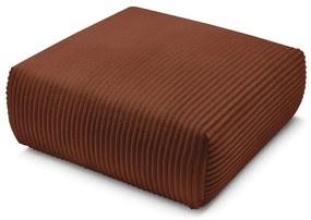 Табуретка от рипсено кадифе в тухлен цвят Lucien – Bobochic Paris